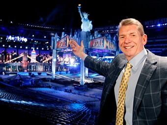 Foto: WWE. Mr. McMahon, presidente de la compañía.