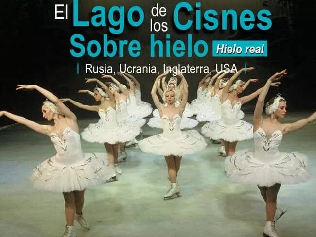 “El lago de los cisnes” espectáculo sobre hielo llega a Bogotá, le contamos donde.