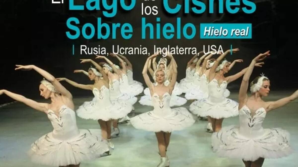 “El lago de los cisnes” espectáculo sobre hielo llega a Bogotá, le contamos donde.