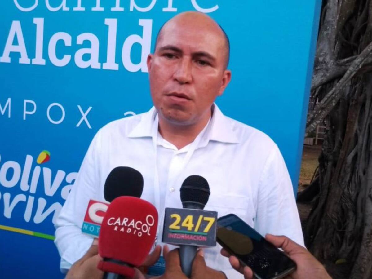 Controles por anuncio de paro armado en Santa Rosa del Sur, Bolívar