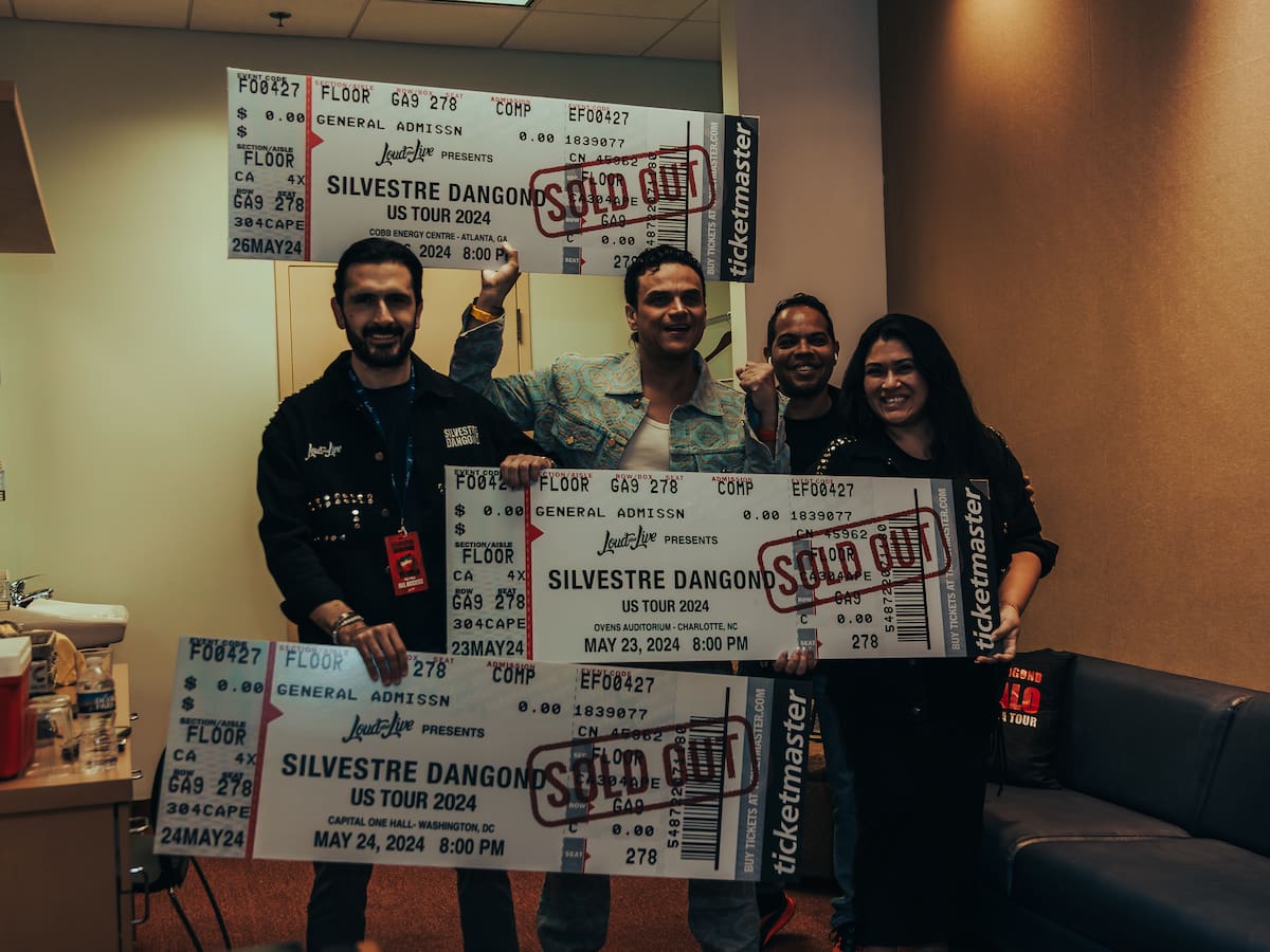 TRIPLE SOLD OUT de SILVESTRE DANGOND iniciando Tour en Estados Unidos