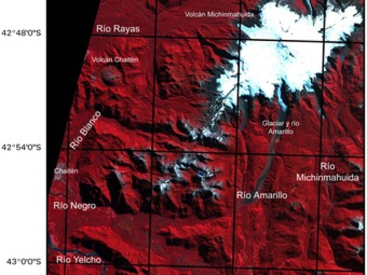 El volcán Chaitén en Chile ruge de nuevo