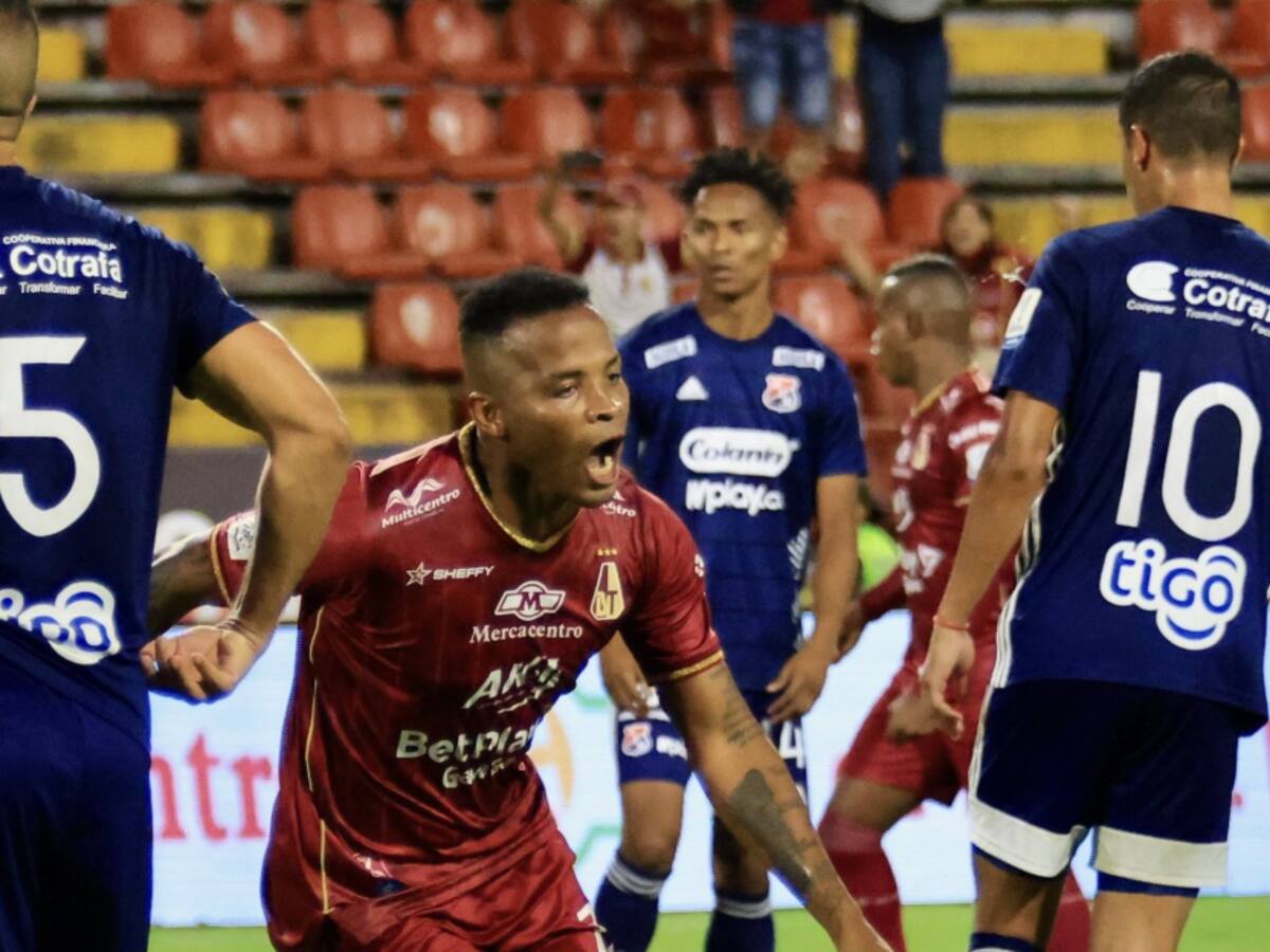 Tolima y Medellín empataron en Ibagué, en el debut de David González
