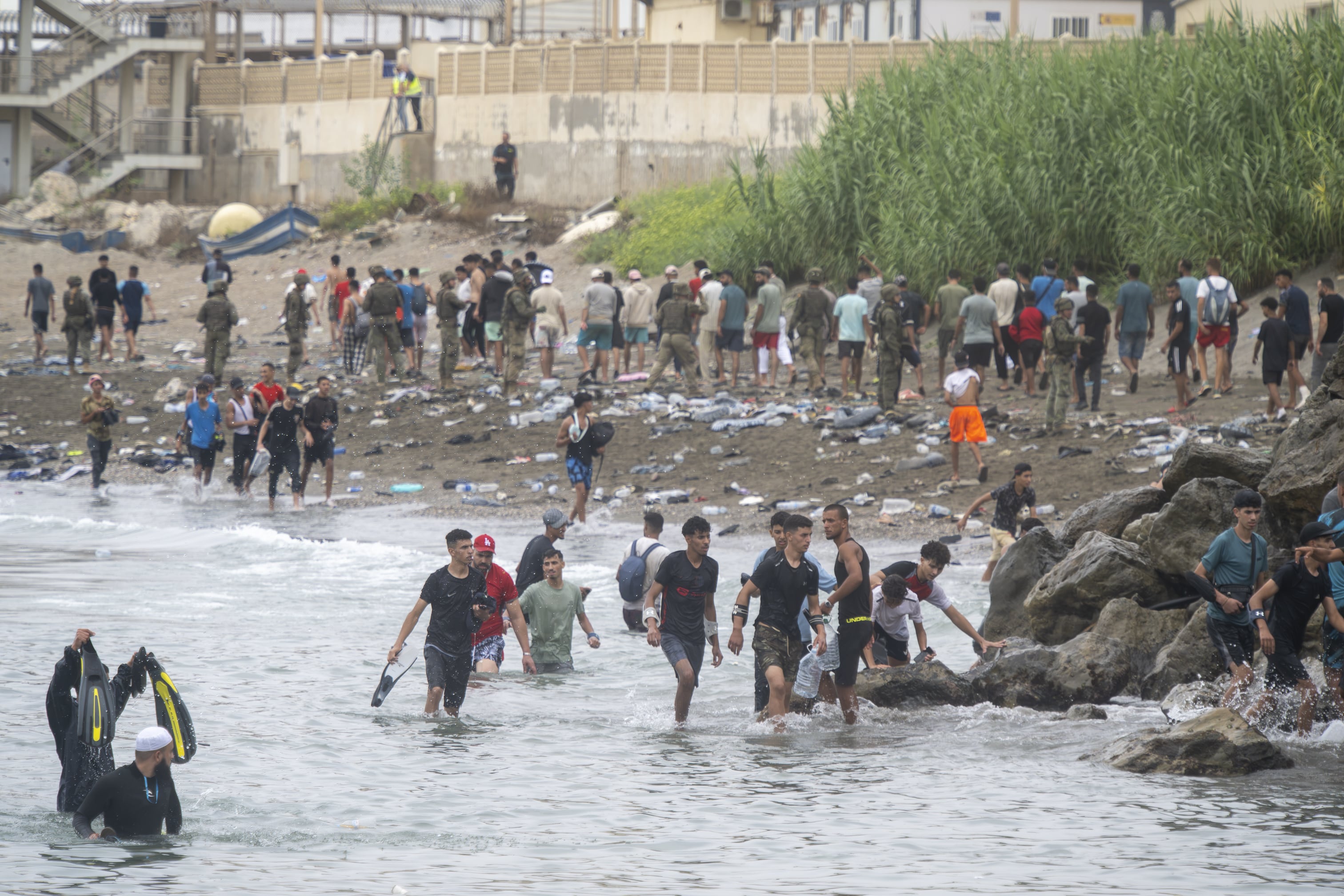 CEUTA, SPAIN - JULY 3. Imagen tomada de Getty Imagenes (Crédito: Anadolu / Colaborador)