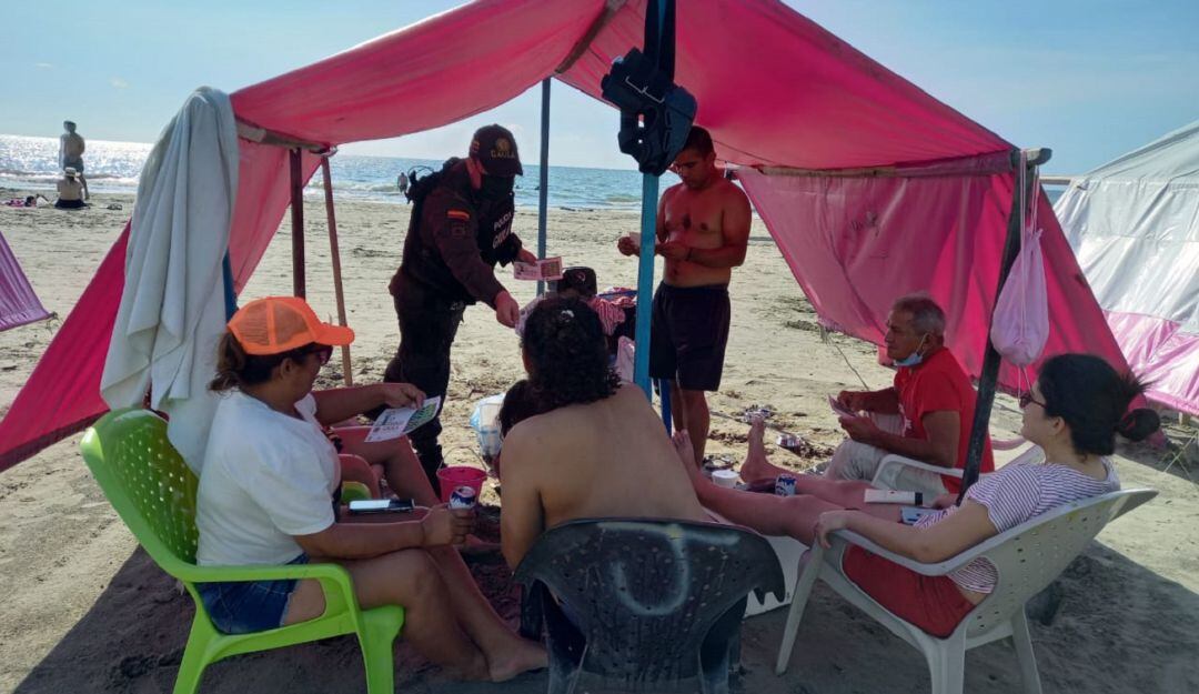 Esta especialidad de la Policía Nacional también enfatizó a la ciudadanía sobre la prevención del secuestro