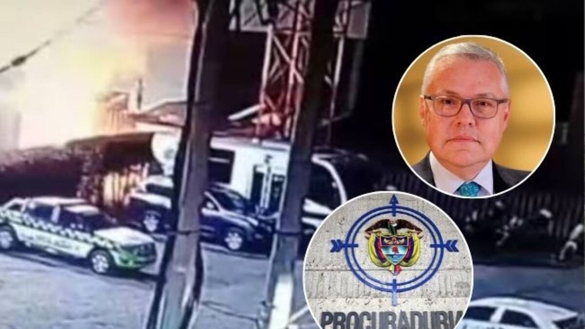 Procuraduría revela líneas de investigación por incendio en Estación de Policía de Funza