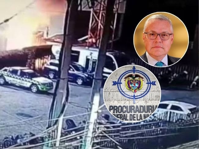 Procuraduría revela líneas de investigación por incendio en Estación de Policía de Funza