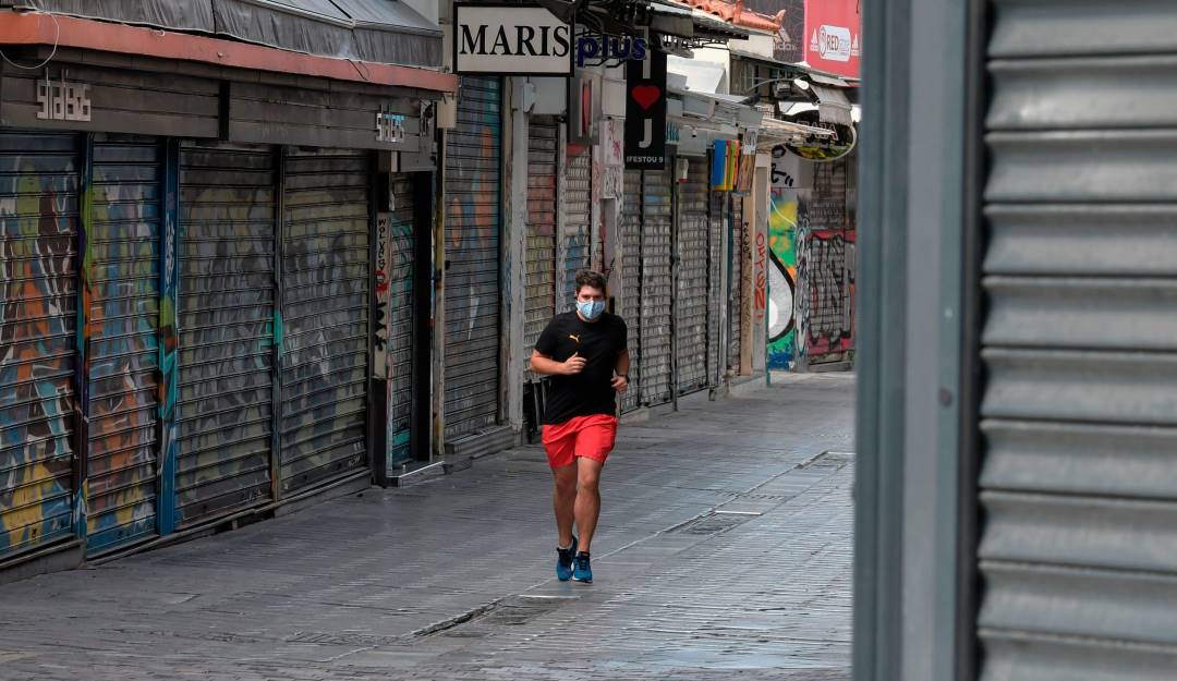 Negocios cerrados por cuenta del COVID-19.               Foto: Getty 
