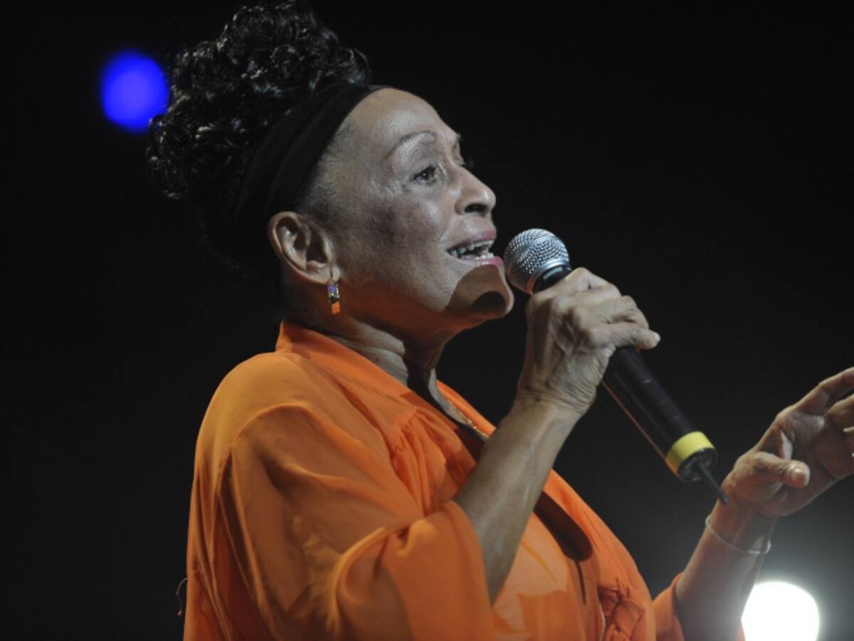 Concierto de Omara Portuondo en Bogotá