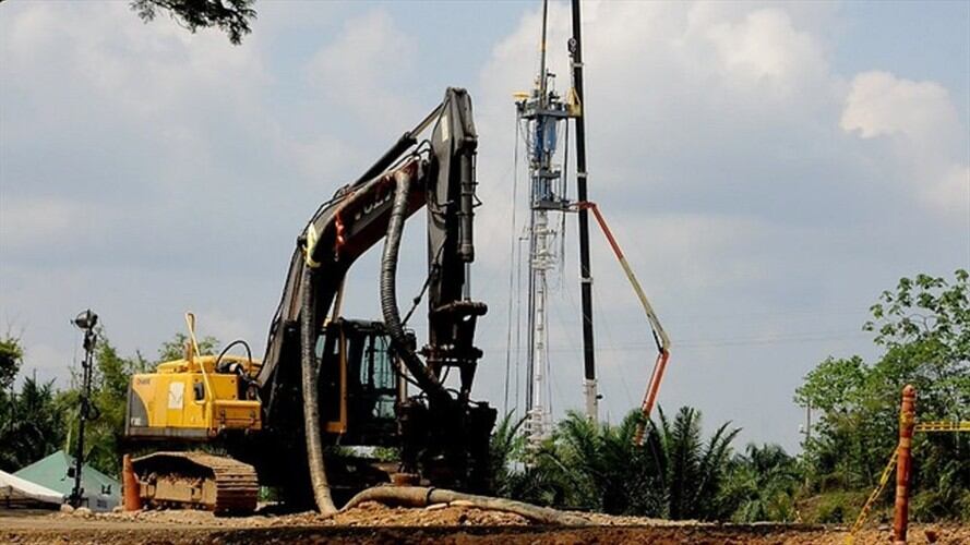Terminaron operaciones en el sellamiento del pozo Lizama 158 por parte de Ecopetrol. Foto: Colprensa