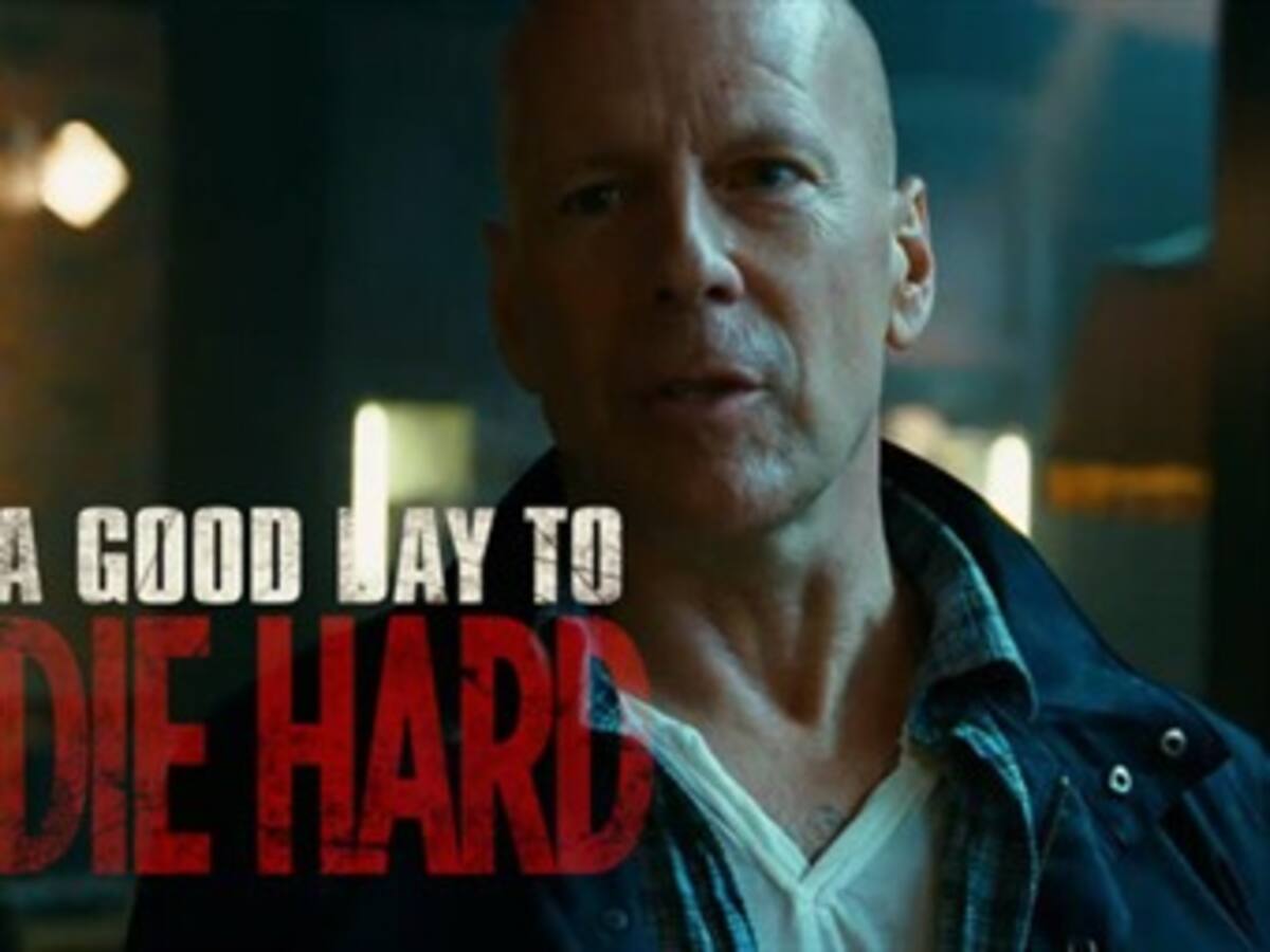 Bruce Willis y John McClane en la quinta entrega de la saga "Die Hard"