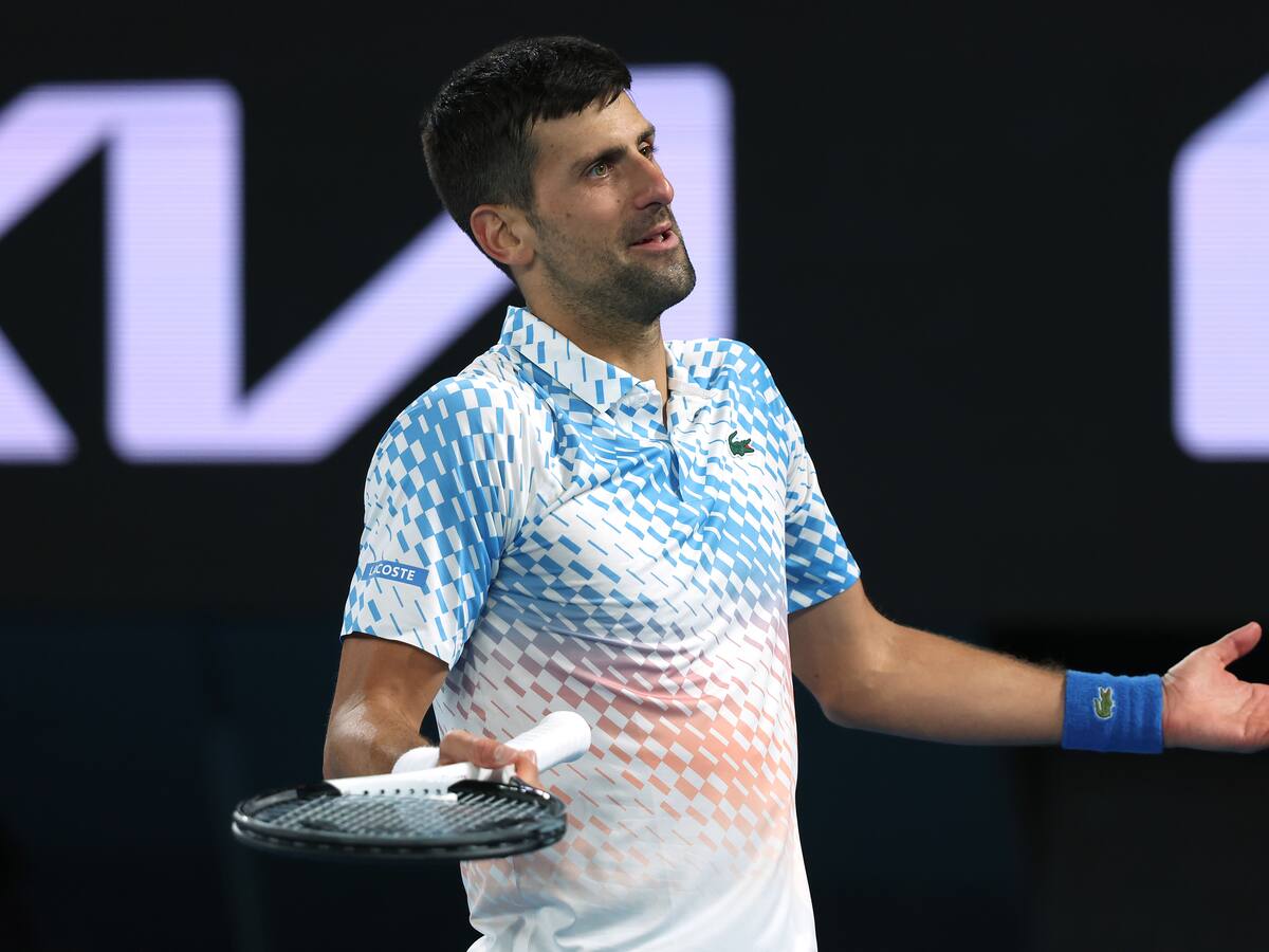 Novak Djokovic se quejó por insultos desde la tribuna: Lo toleré durante dos horas