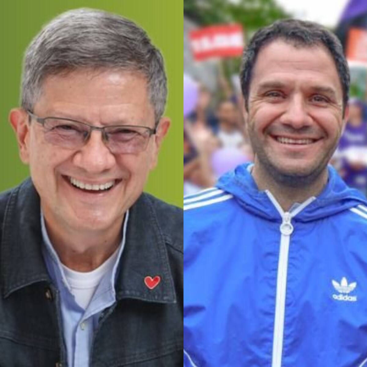 Luis Fernando Suarez y Juan David Valderrama oficializaron sus candidaturas