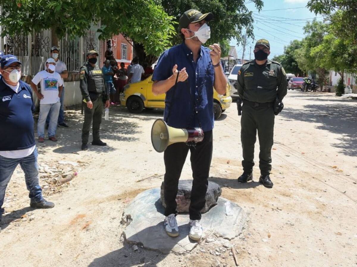 Quien incumpla aislamiento será retenido hasta por 24 horas: Pumarejo