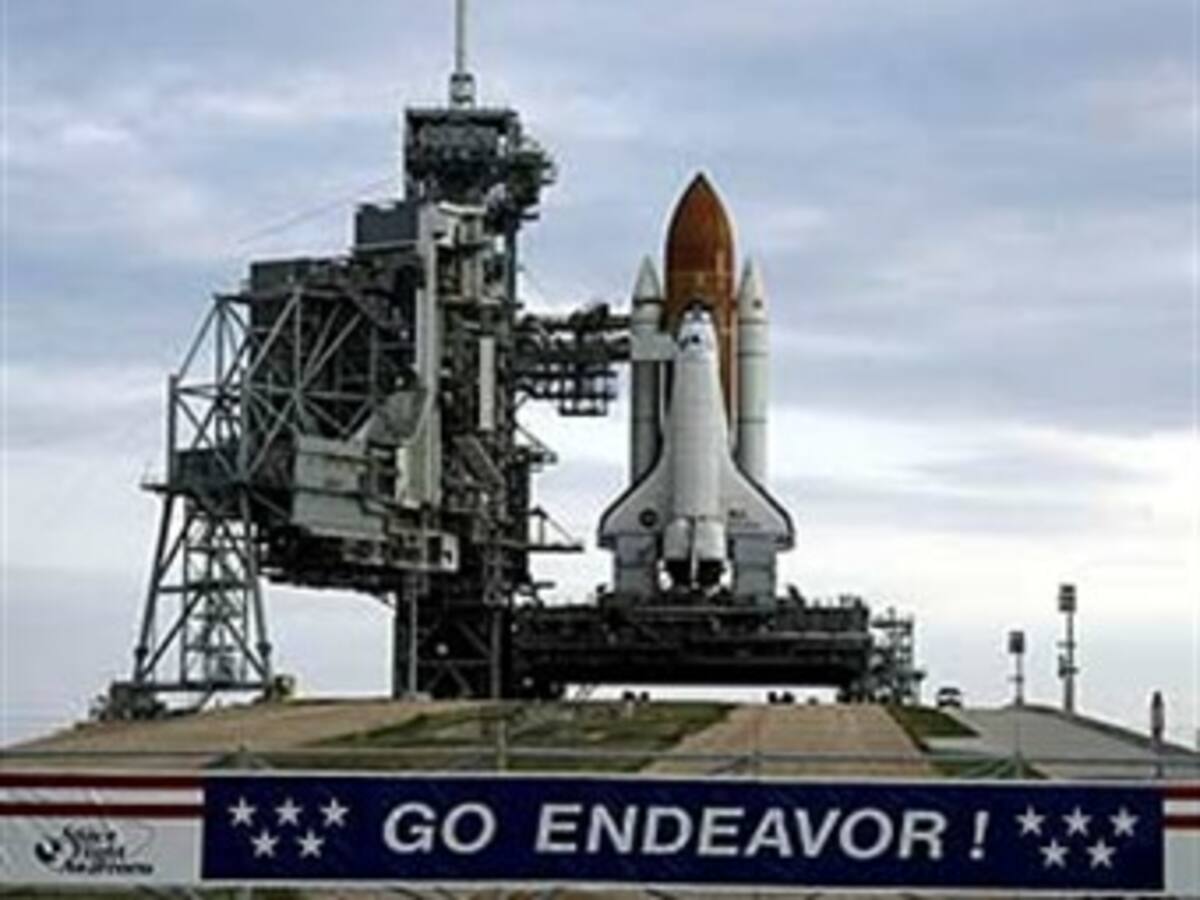 NASA confirma el 13 de junio como fecha de lanzamiento del Endeavour
