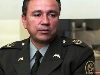 El general Santoyo fue jefe de seguridad del entonces presidente Álvaro Uribe. Foto: Archivo