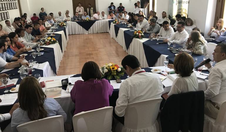 Los gremios económicos expusieron sus inquietudes.