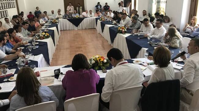 Los gremios económicos expusieron sus inquietudes.