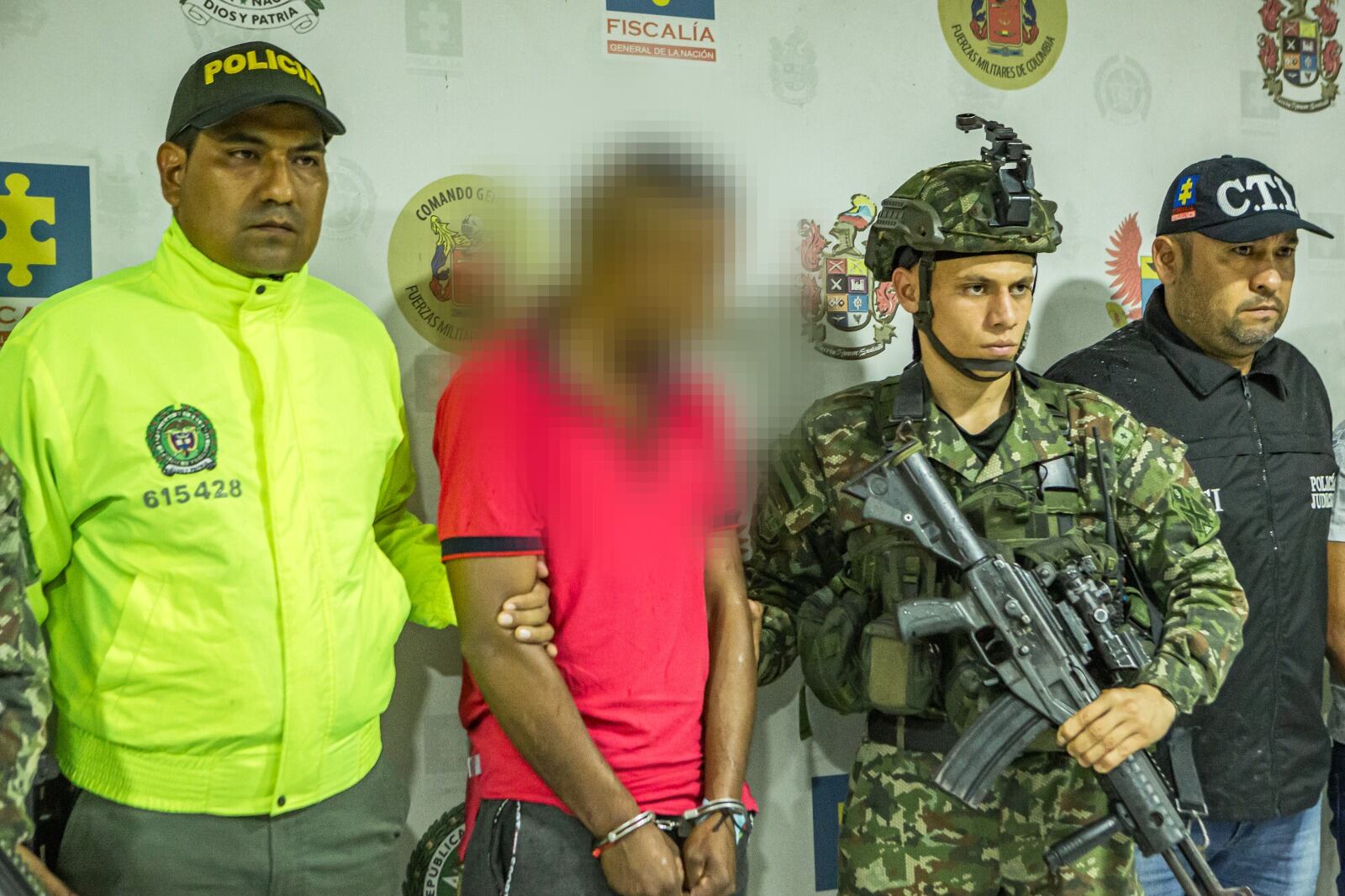 Alias el Negro tiene amplio prontuario delictivo