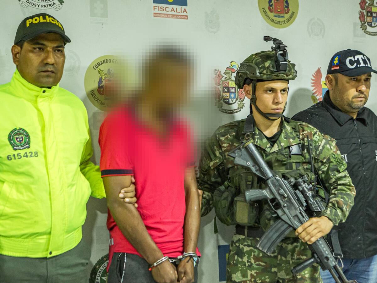 Capturado alias “El Negro”, segundo cabecilla de la compañía Juan Carlos Chihueso Pazzu del ELN