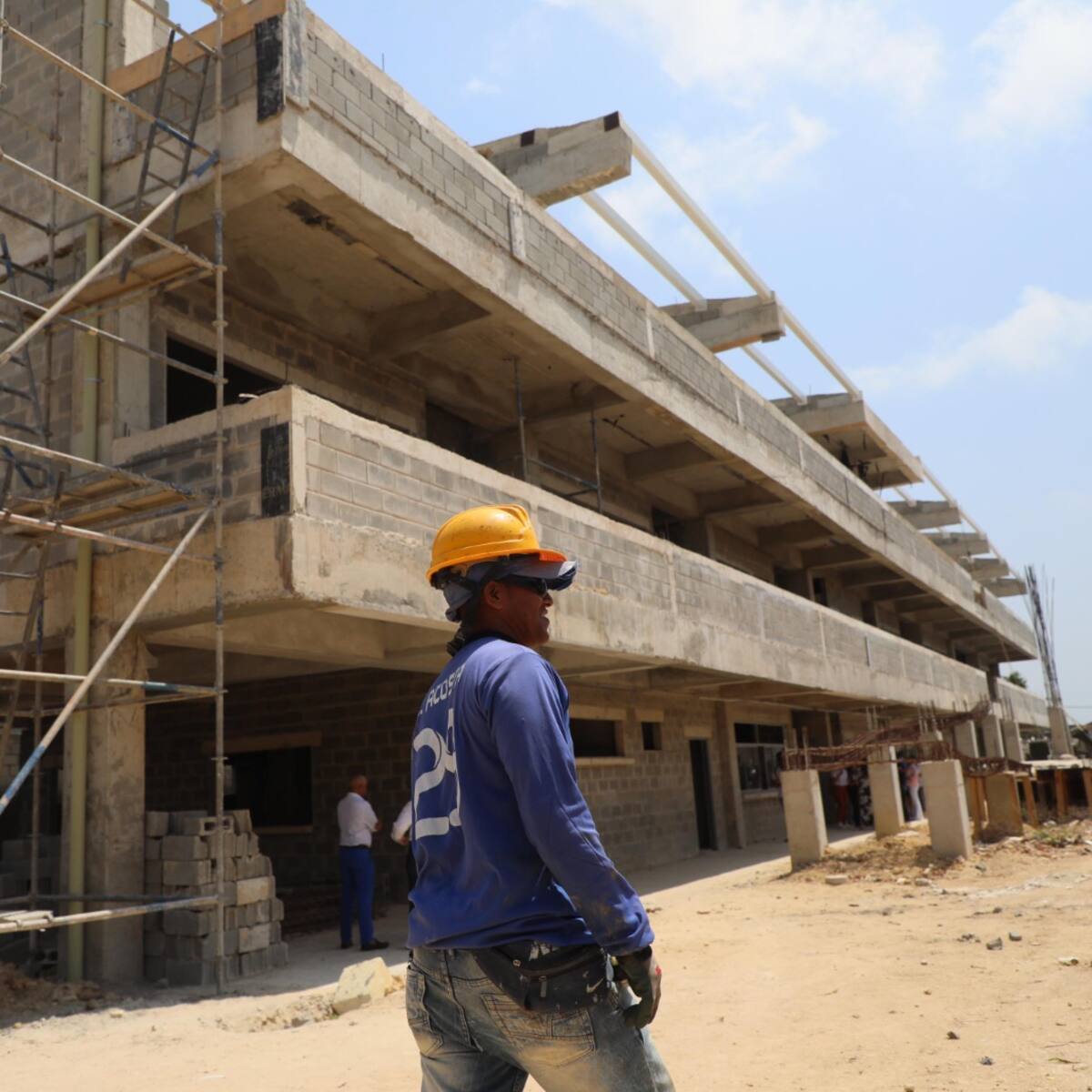 En un 58% avanzan las obras de restauración de la IED de Carrizal en Barranquilla