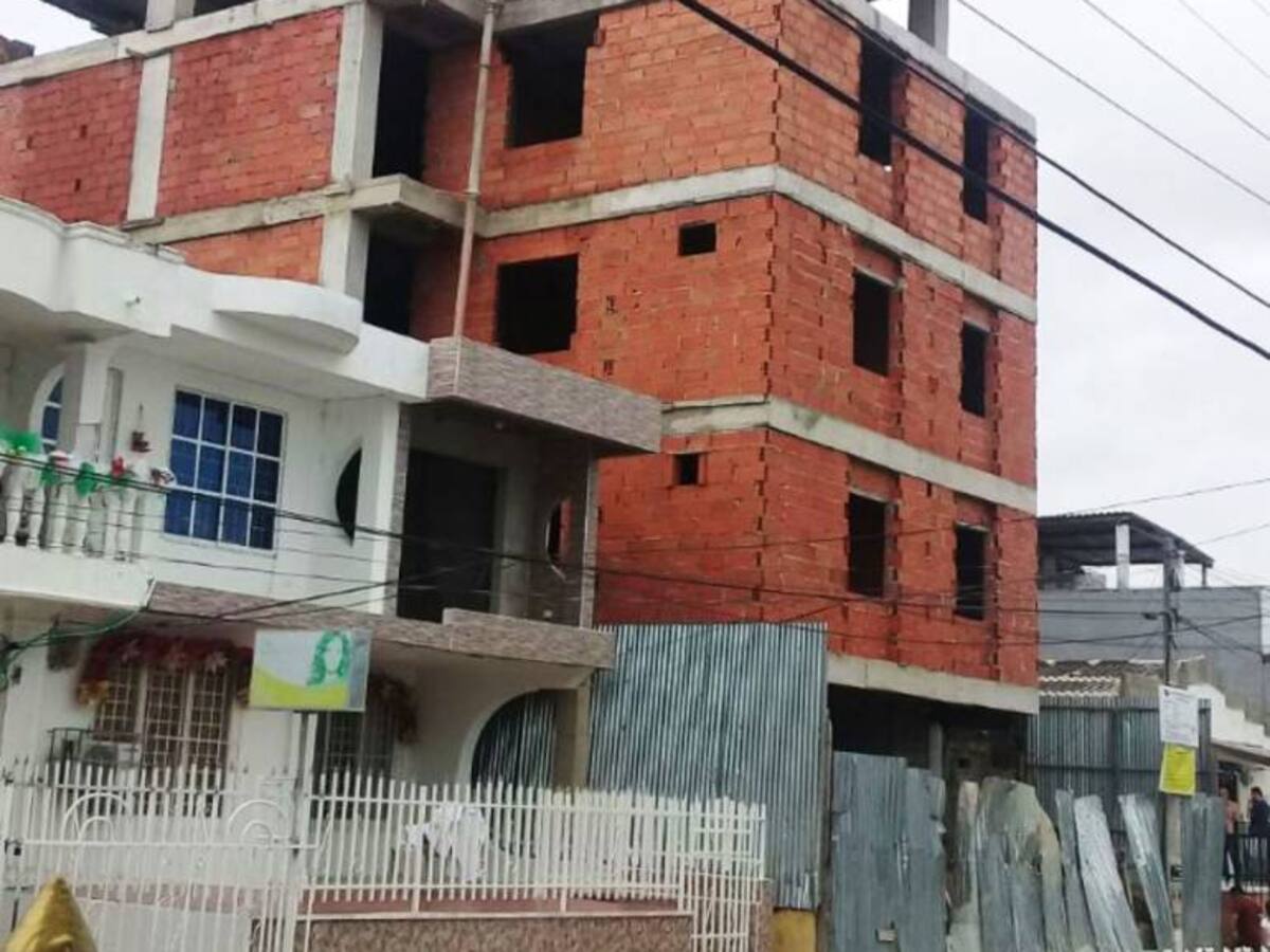 Fue sellada construcción que dejó tres niños heridos en Cartagena