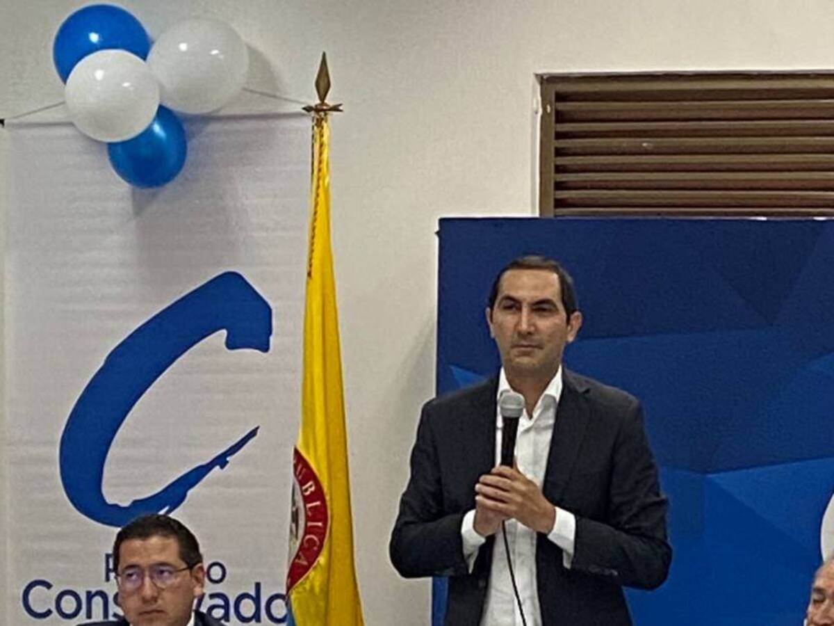 David Barguil fue proclamado candidato presidencial del Partido Conservador