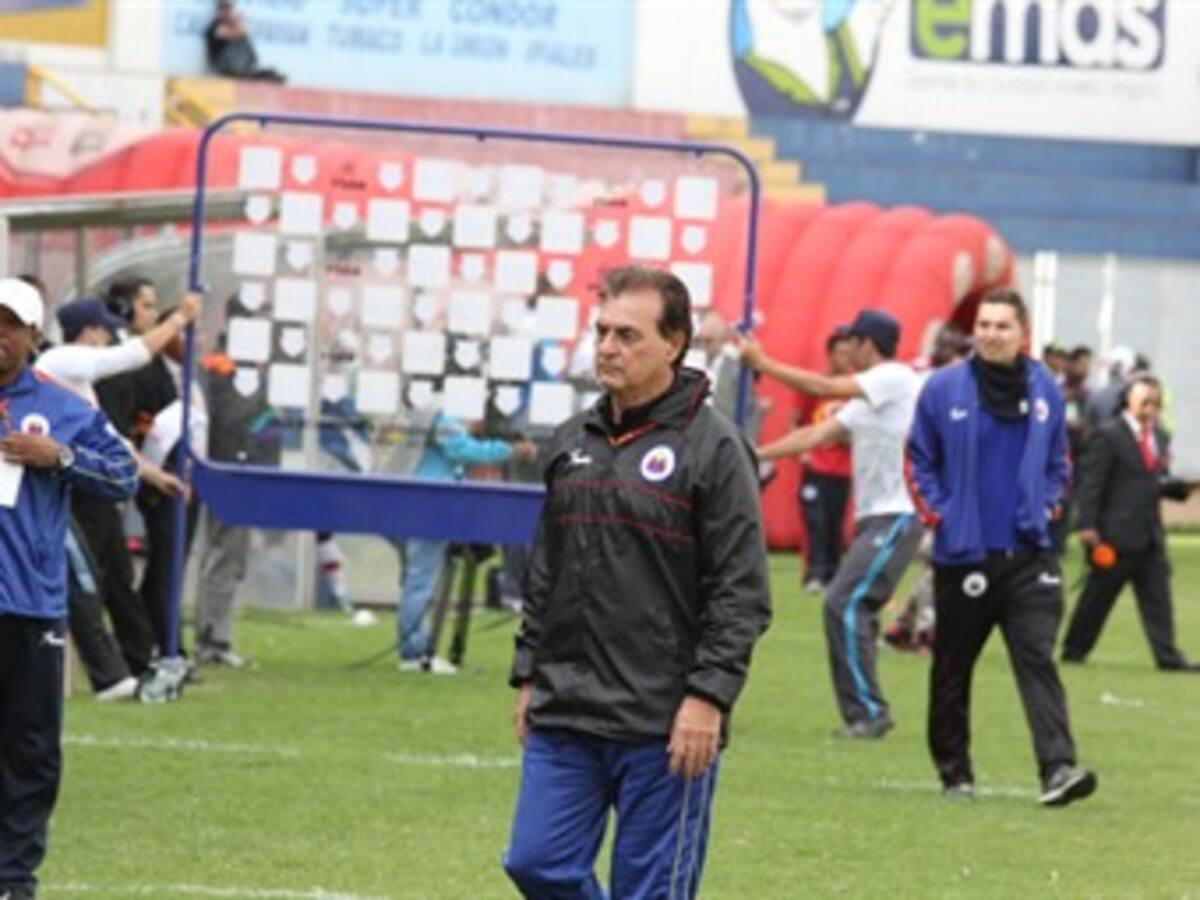Oscar Quintabani deja la dirección técnica del Deportivo Pasto