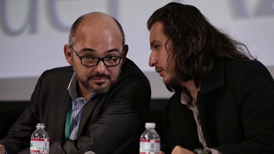 Francisco Toloza (izquierda) cuestionó algunas de las proposiciones acordadas el 4 de octubre en Casa de Nariño. Foto: Colprensa