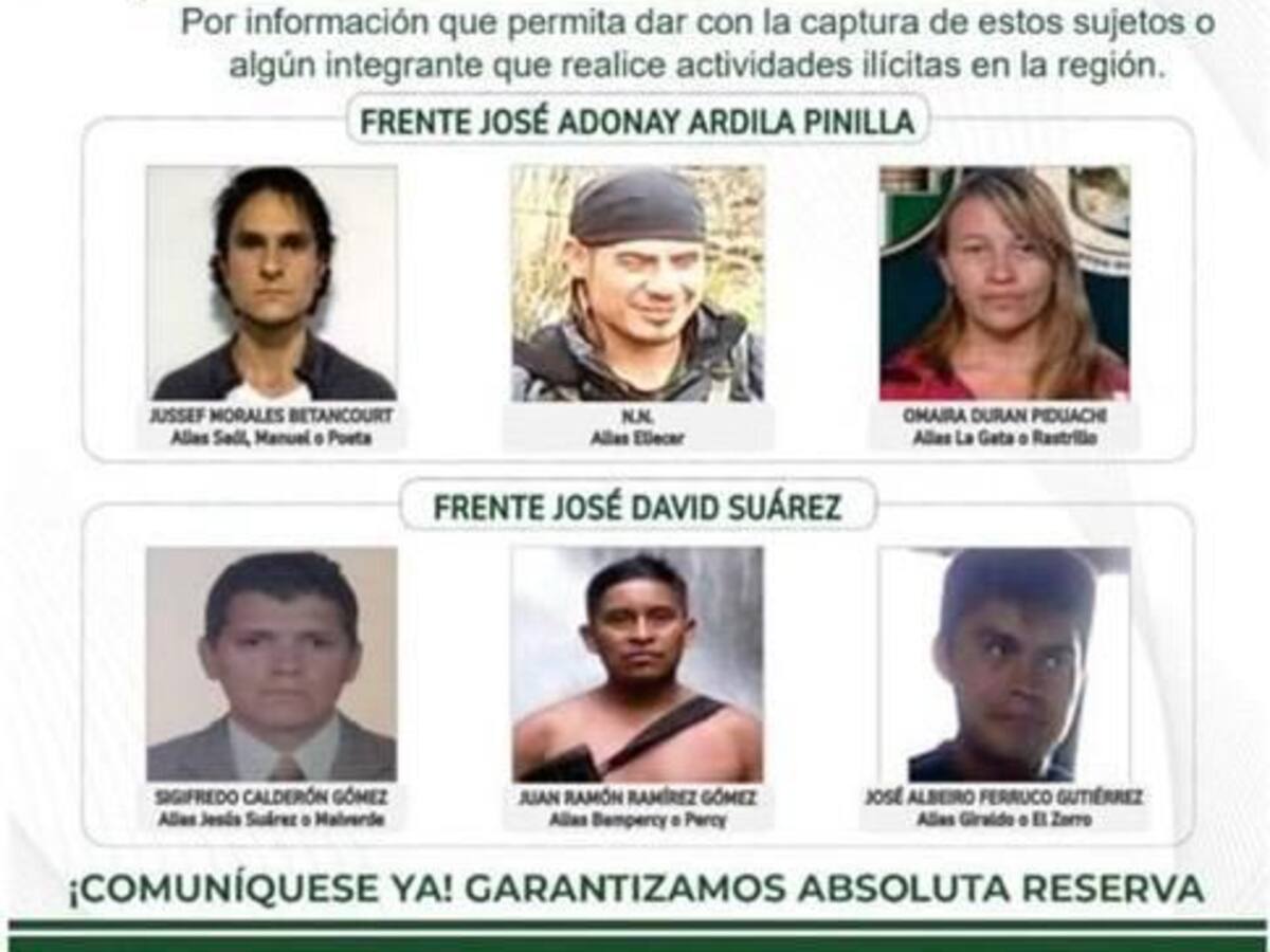 Estos son los guerrilleros más buscados del ELN: estarían detrás del atentado en Batallón de Tunja