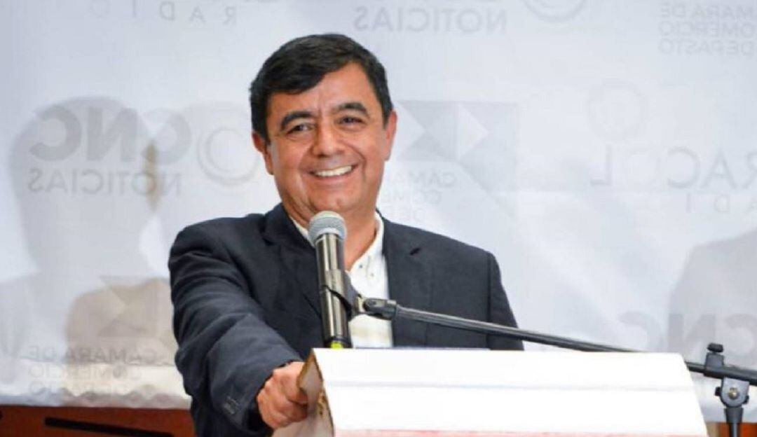 El alcalde Germán Chamorro