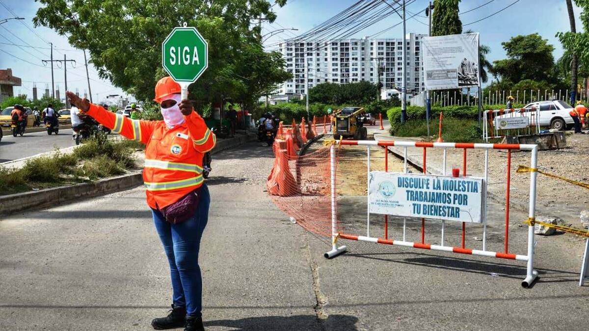 Arrancaron las obras de pavimentación en la avenida Pedro Romero y la vereda Tierra Baja