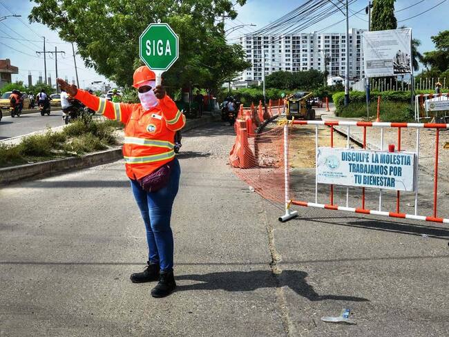 Arrancaron las obras de pavimentación en la avenida Pedro Romero y la vereda Tierra Baja
