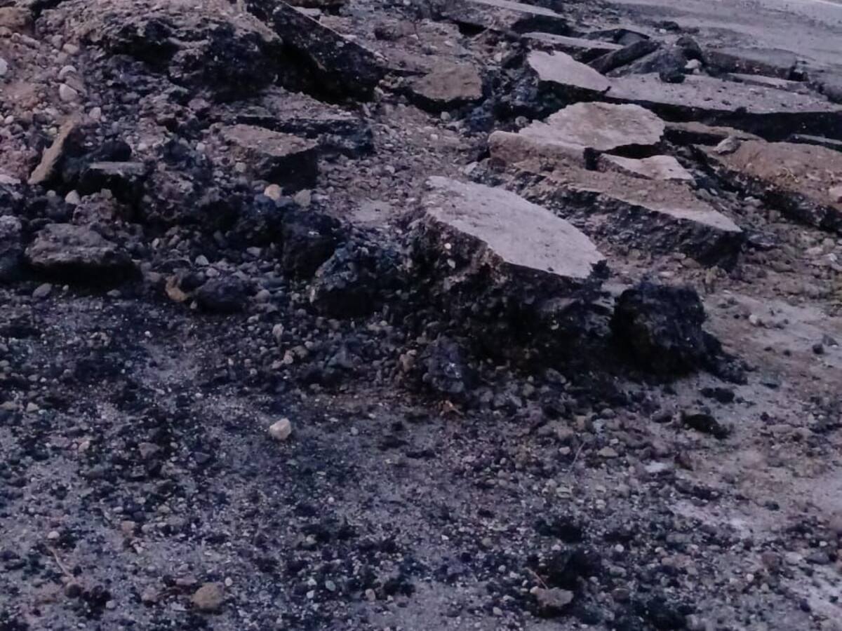 Atentado terrorista en la vía Panamericana preocupa a los comerciantes de Cali