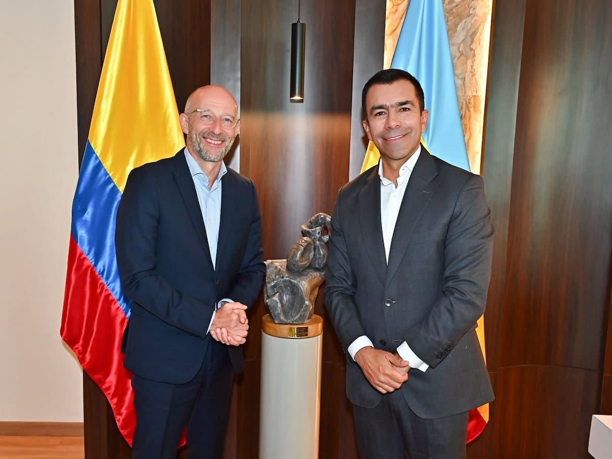 Gobernador de Cundinamarca y embajador de la UE buscan impulsar proyectos sociales