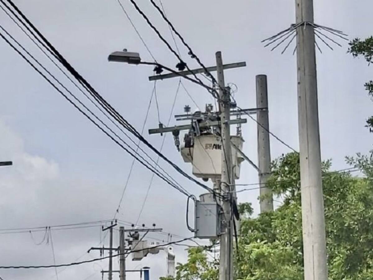 Este miércoles no habrá luz en varios sectores de Cartagena