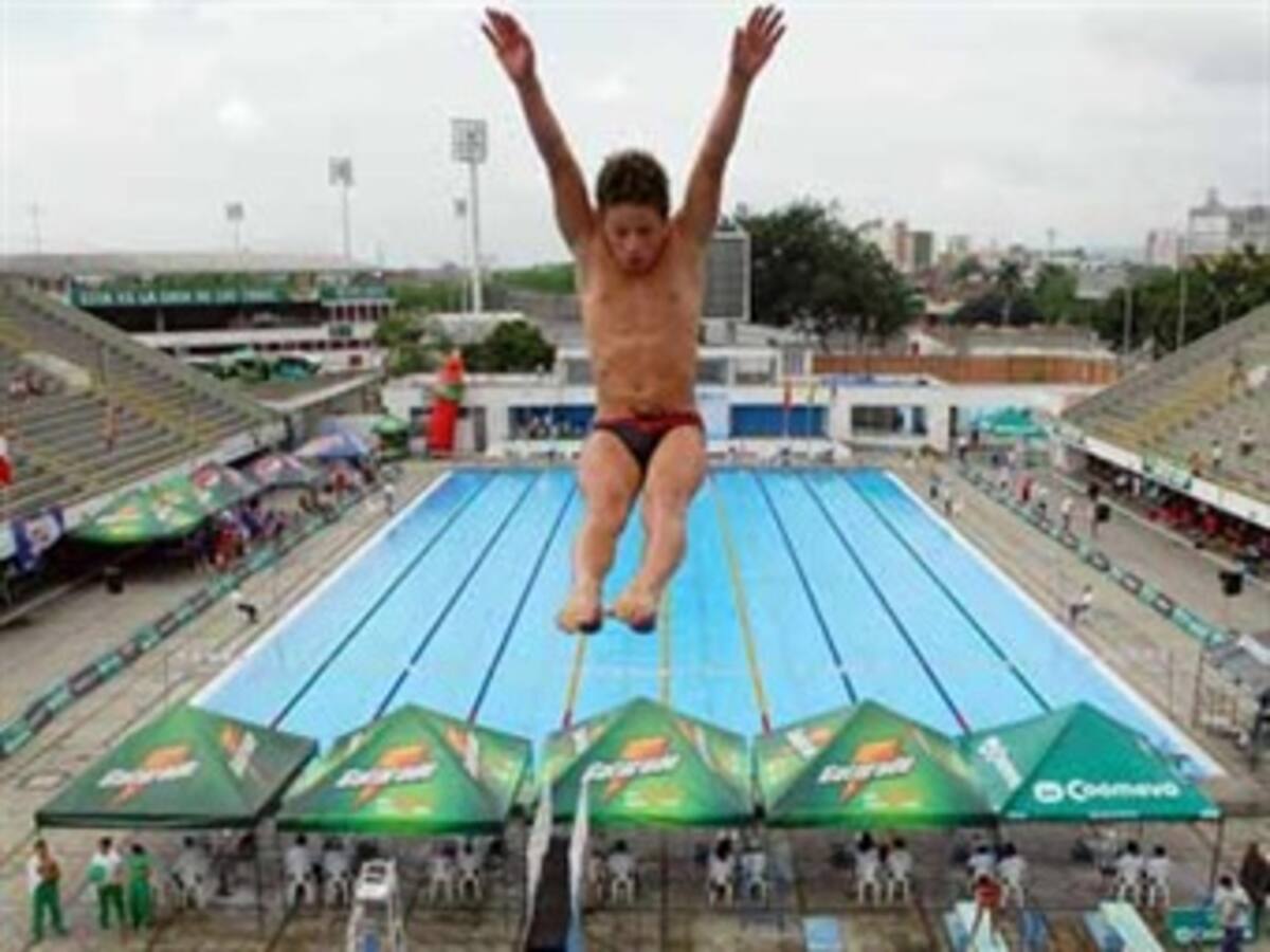 Colombia sigue cosechando medallas en el Sudamericano de Clavados