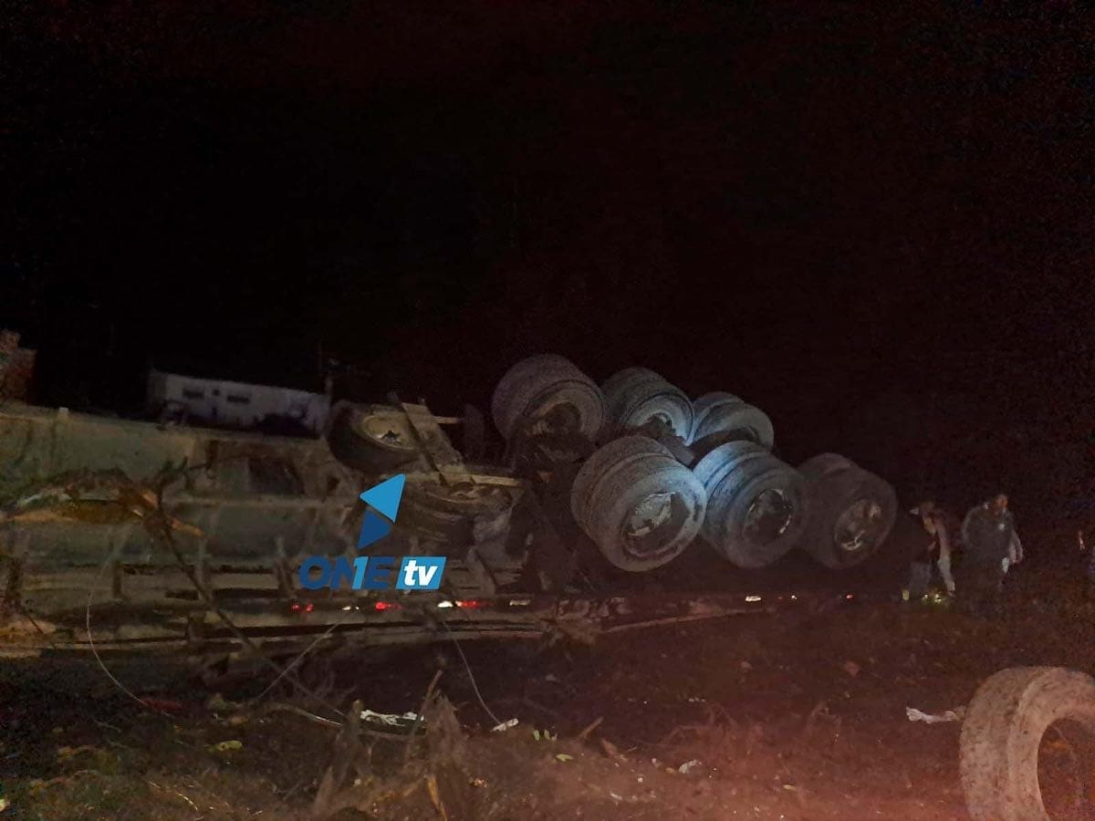 Grave accidente de tránsito en la vía Arcabuco - Villa de Leyva, una mujer falleció