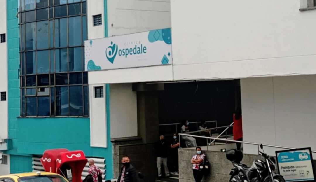 Instalaciones de la Clínica Ospedale en Manizales