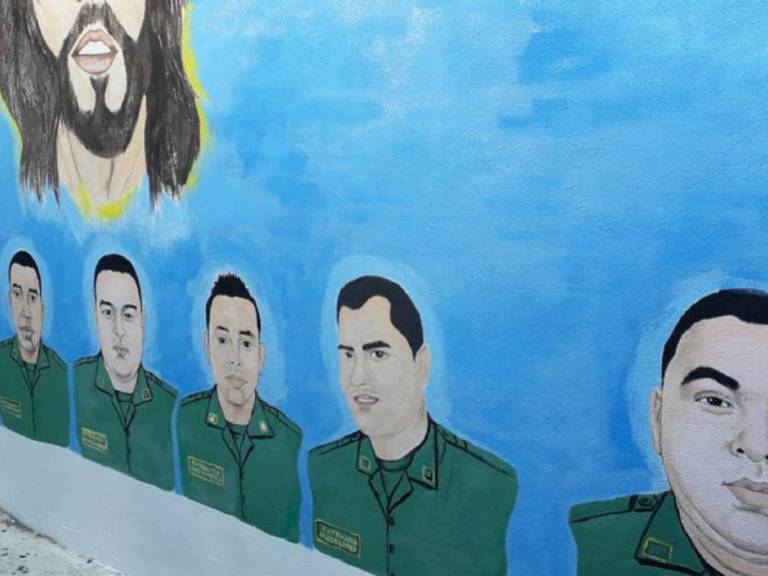 Los policías fallecidos en el atentado