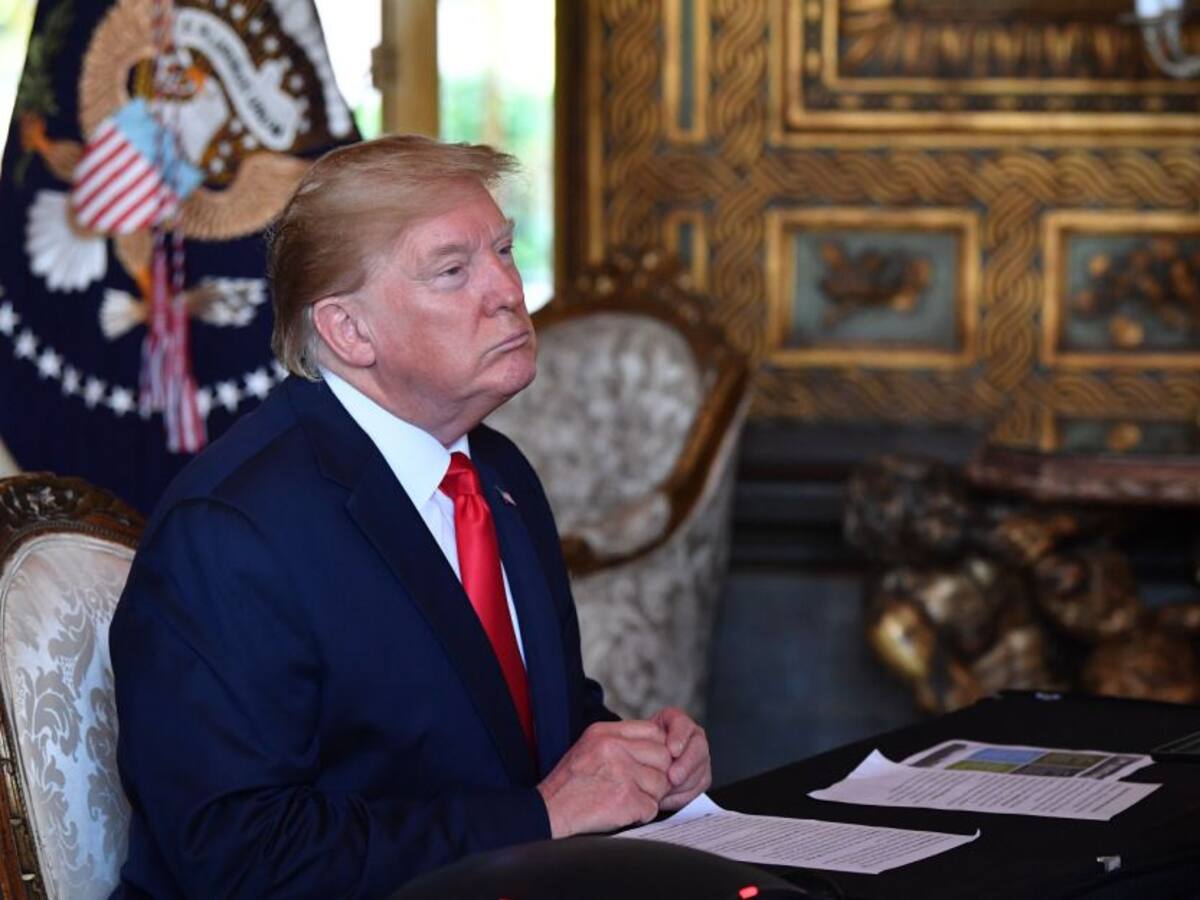 Trump dice que el ataque buscaba "parar", no "comenzar una guerra"