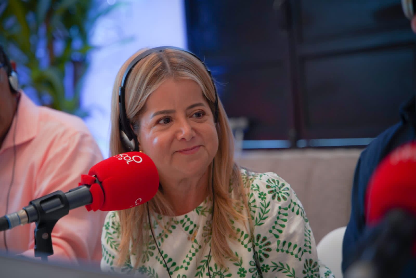 Elsa Noguera en Ruta Regiones. Foto: Caracol Radio.