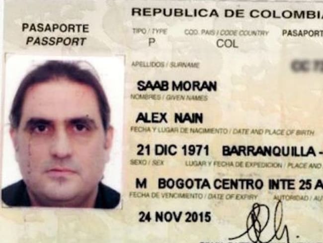 La identificación de Alex Saab quien fue detenido en Cabo Verde por vínculos con Nicolás Maduro.
