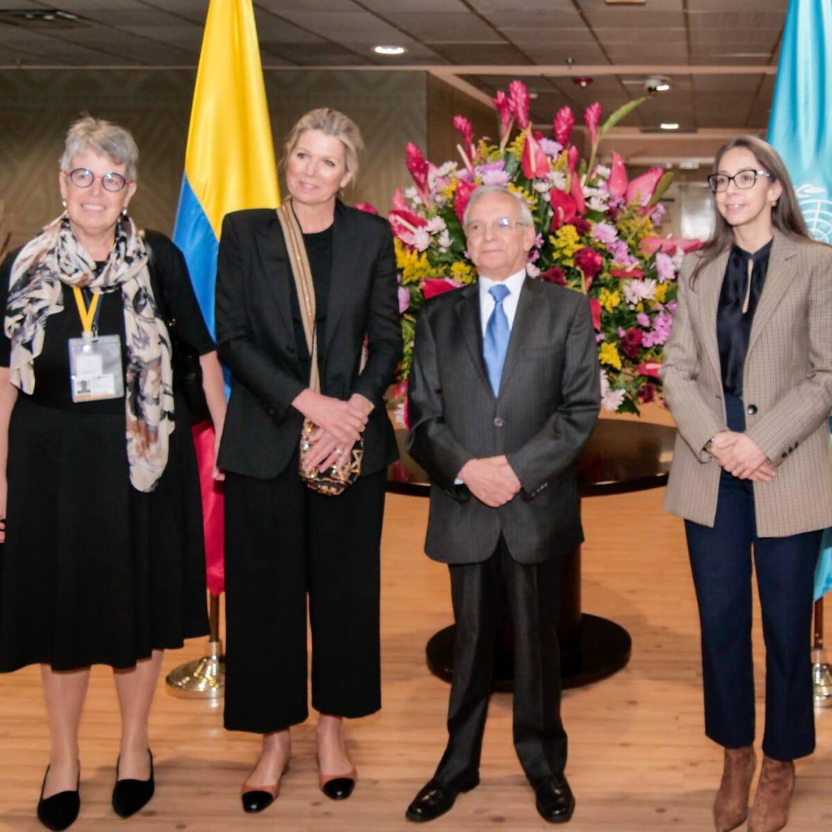Reina Máxima de Países Bajos ya está en Colombia, visitará Medellín y Bogotá