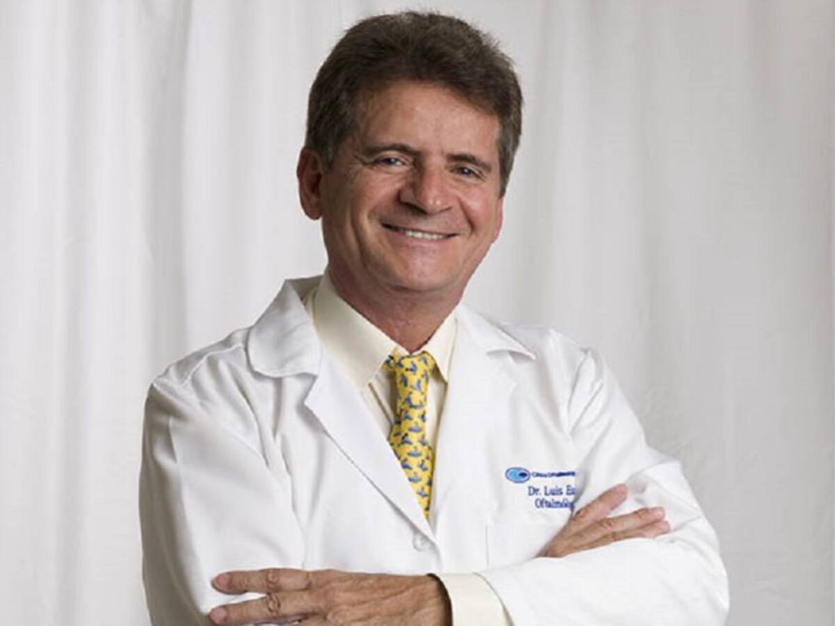 Oftalmólogo Luis Escaf, en UCI por coronavirus