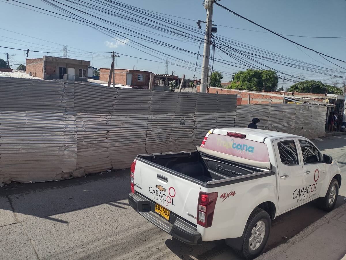 Obras del hospital en el barrio Nelson Mandela completaron dos meses paralizadas