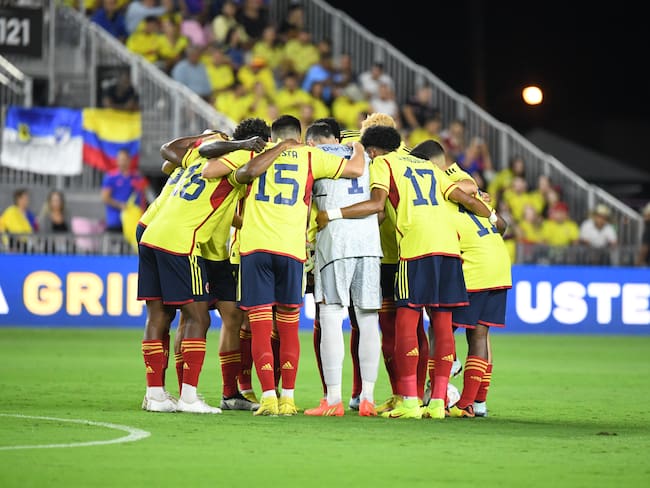 El once inicial de la Selección Colombia ante Paraguay / FCF.