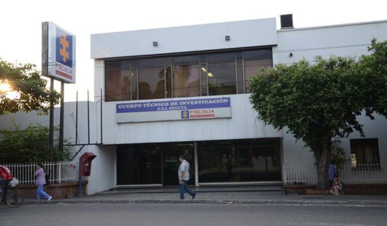 Sede del CTI Fiscalía Cúcuta.