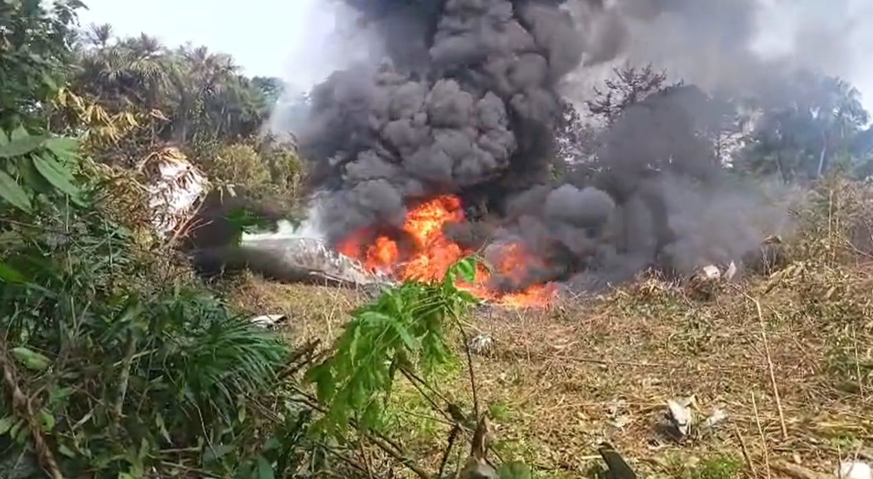 Una aeronave C-130 Hércules se accidentó hoy 23 de marzo en Puerto Leguízamo.