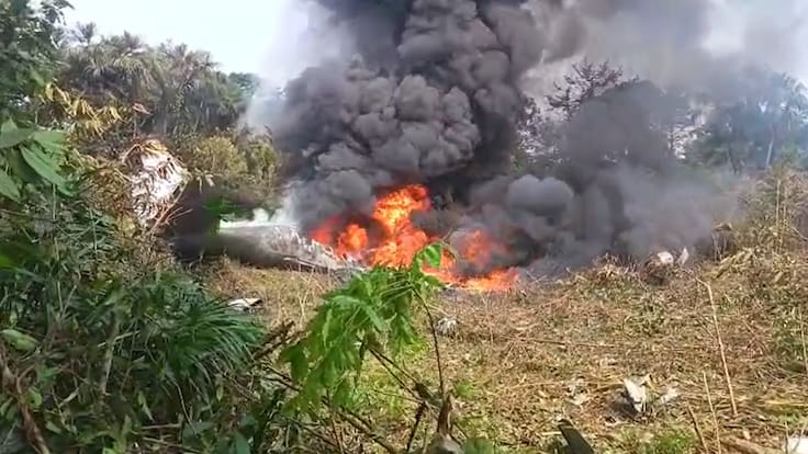 “El humo era muy imposible”: motociclista relata el caos tras accidente aéreo FAC y su heroica labor